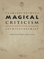 Magical Criticism: The Recourse of Savage Philosophy