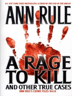 A Rage To Kill And Other True Cases:: Anne Rule's Crime Files, Vol. 6