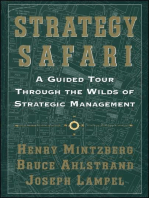 Strategy Safari: A Guided Tour Through The Wilds of Strategic Mangament
