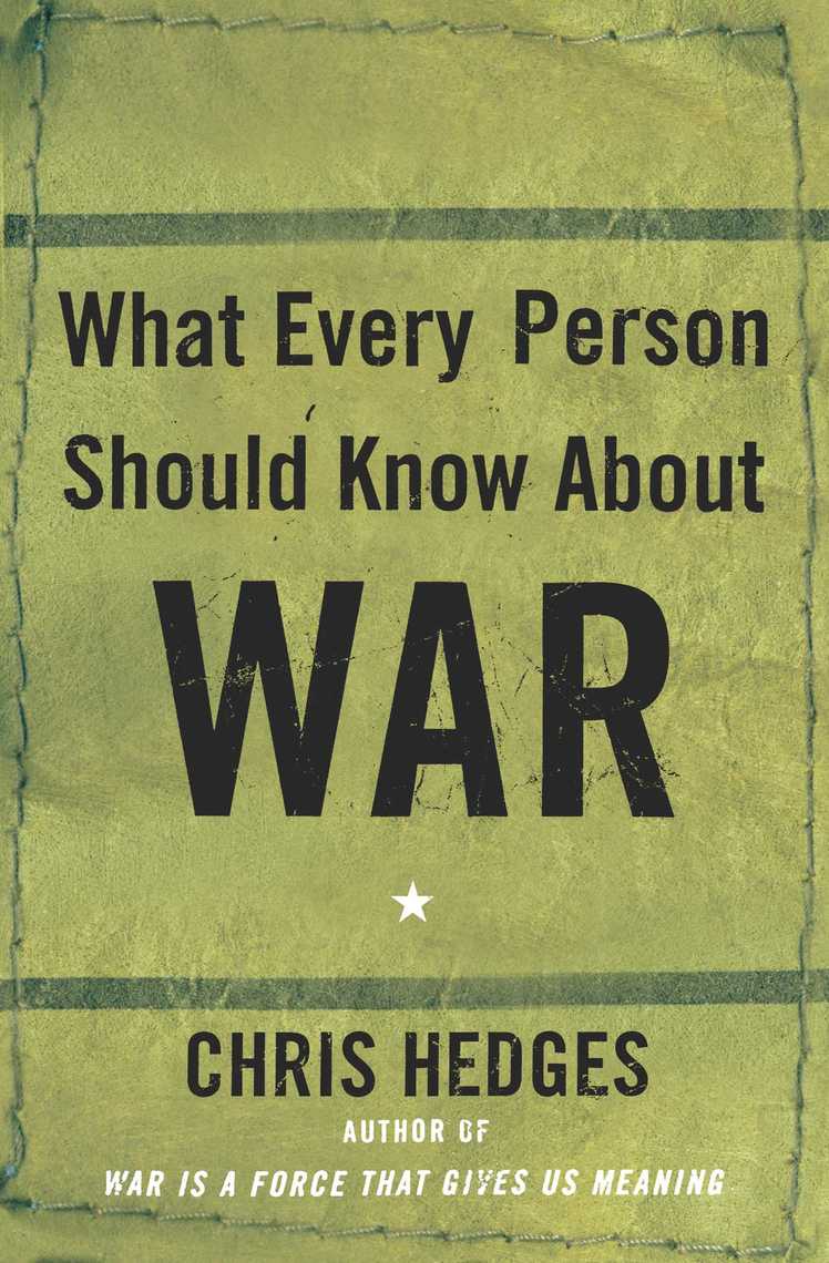 Read What Every Person Should Know About War Online by