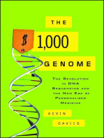 The $1,000 Genome: The Revolution in DNA Sequencing and the New Era of Personalized Medicine