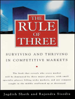 The Rule of Three: Surviving and Thriving in Competitive Markets