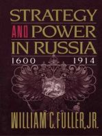 Strategy and Power in Russia 1600-1914