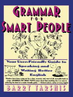 Grammar for Smart People