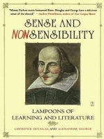 Sense and Nonsensibility: Lampoons of Learning and Literature