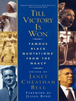 Till Victory Is Won: Famous Black Quotations From the NAACP