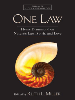 One Law: Henry Drummond on Nature's Law, Spirit, and Love