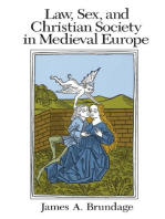 Law, Sex, and Christian Society in Medieval Europe