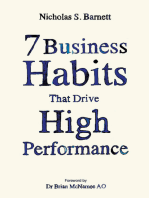 7 Business Habits That Drive High Performance