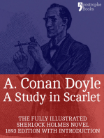 A Study in Scarlet: The Beautifully Reproduced, Fully Illustrated 1893 Edition, With Introduction