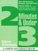 2 Minutes & Under Volume 3: Over 60 Powerful Original Audition Pieces