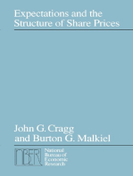 Expectations and the Structure of Share Prices