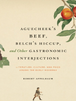 Aguecheek's Beef, Belch's Hiccup, and Other Gastronomic Interjections