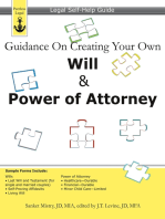Guidance On Creating Your Own Will & Power of Attorney: Legal Self-Help Guide