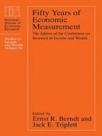 Fifty Years of Economic Measurement: The Jubilee of the Conference on Research in Income and Wealth