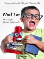 Matter (Third Grade Science Experiments)