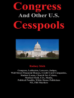 Congress and Other Cesspools