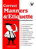 Correct Manners & Etiquette