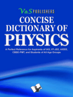 Concise Dictionary Of Physics