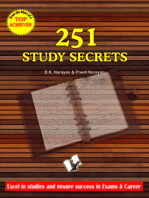 251 Study Secrets Top Achiever: Excel in studies and ensure success in exams & career
