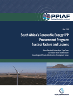South Africa’s Renewable Energy IPP Procurement Program