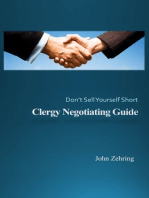 Clergy Negotiating Guide: Don't Sell Yourself Short