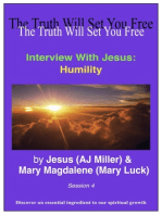 Interview with Jesus: Humility Session 4