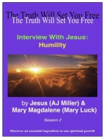 Interview with Jesus: Humility Session 2