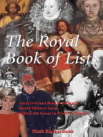 The Royal Book of Lists: An Irreverent Romp through British Royal History