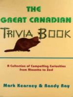 The Great Canadian Trivia Book
