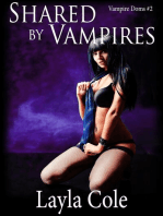 Shared by Vampires (M/f/M Vampire BDSM Threesome Erotica)