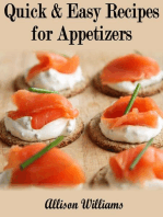 Quick & Easy Recipes for Appetizers: Quick and Easy Recipes, #6