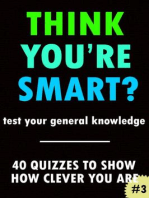 Think You're Smart? #3