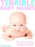 Terrible Baby Names