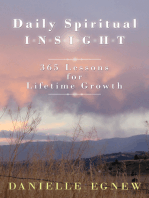 Daily Spiritual Insight: 365 Lessons for Lifetime Growth