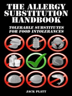 The Allergy Substitution Handbook: Tolerable Substitutes for Food Intolerance