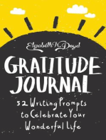 Gratitude Journal: 52 Journal Prompts to Celebrate Your Wonderful Life: Journal Series