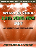What is Your Jung Yong Hwa IQ?: Korean Pop and Drama Stars, #3