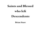 Saints and Blessed who left Descendents