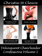Delinquent Cheerleader Confessions Volume 1