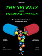 The Secrets About Vitamins and Minerals