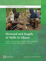 Demand and Supply of Skills in Ghana