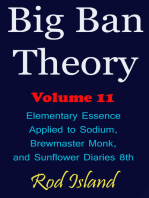 Big Ban Theory: Elementary Essence Applied to Sodium, Brewmaster Monk, and Sunflower Diaries 8th, Volume 11