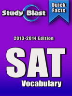 Study Blast SAT Vocabulary Prep: Study Blast