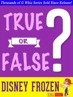 Disney Frozen - True or False?