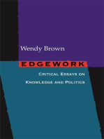 Edgework: Critical Essays on Knowledge and Politics