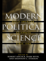 Modern Political Science: Anglo-American Exchanges since 1880