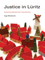 Justice in Lüritz: Experiencing Socialist Law in East Germany