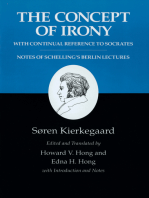 Kierkegaard's Writings, II, Volume 2: The Concept of Irony, with Continual Reference to Socrates/Notes of Schelling's Berlin Lectures