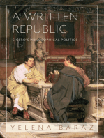 A Written Republic: Cicero's Philosophical Politics